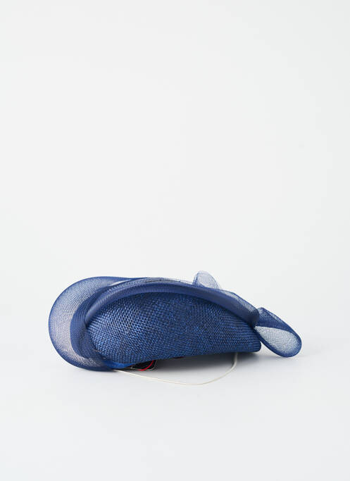 Chapeau sélection tenue de soirée bleu LUDO VISCONTI femme