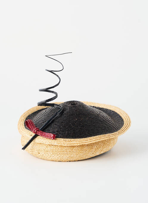 Chapeau sélection tenue de soirée noir MARZI femme