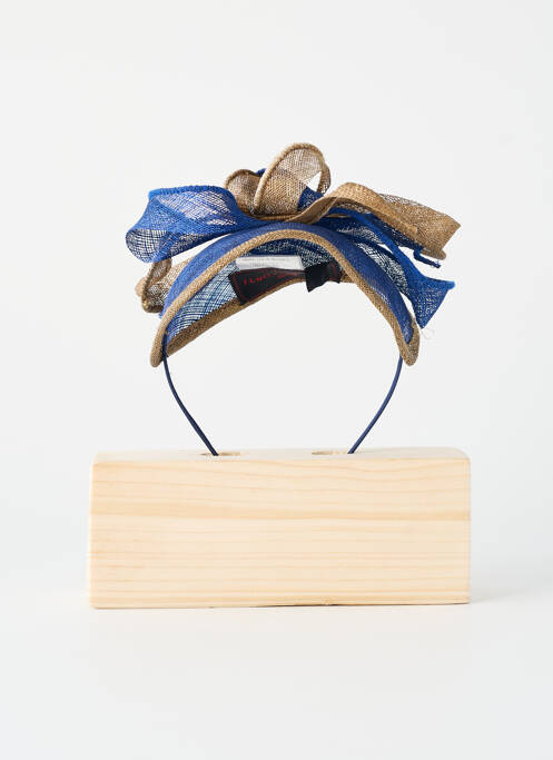 Accessoire pour cheveux serre-tête bleu LUDO VISCONTI femme