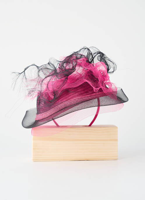 Accessoire pour cheveux serre-tête rose AUTRUCHE femme