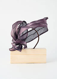 Accessoire pour cheveux serre-tête violet VIRGINIE POISSON femme