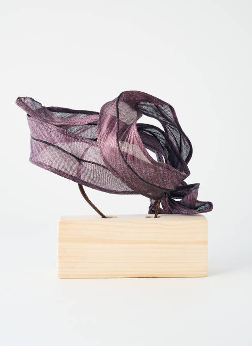 Accessoire pour cheveux serre-tête violet VIRGINIE POISSON femme