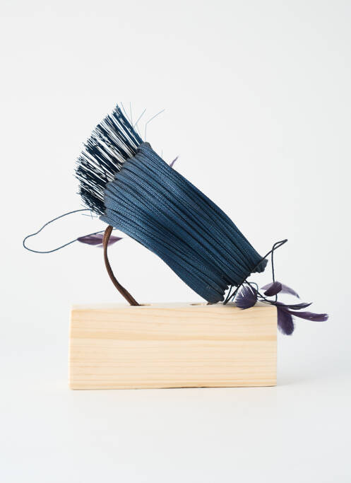 Accessoire pour cheveux serre-tête bleu VIRGINIE POISSON femme