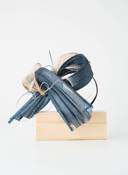 Accessoire pour cheveux serre-tête bleu VIRGINIE POISSON femme