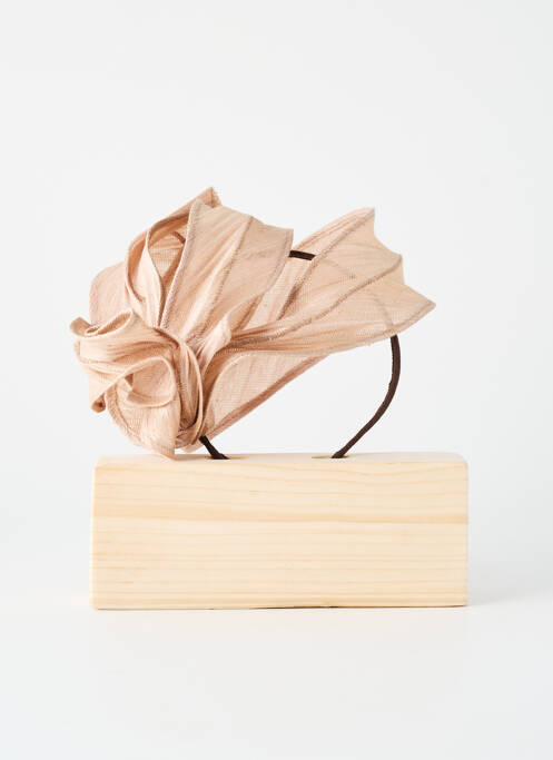 Accessoire pour cheveux beige VIRGINIE POISSON femme