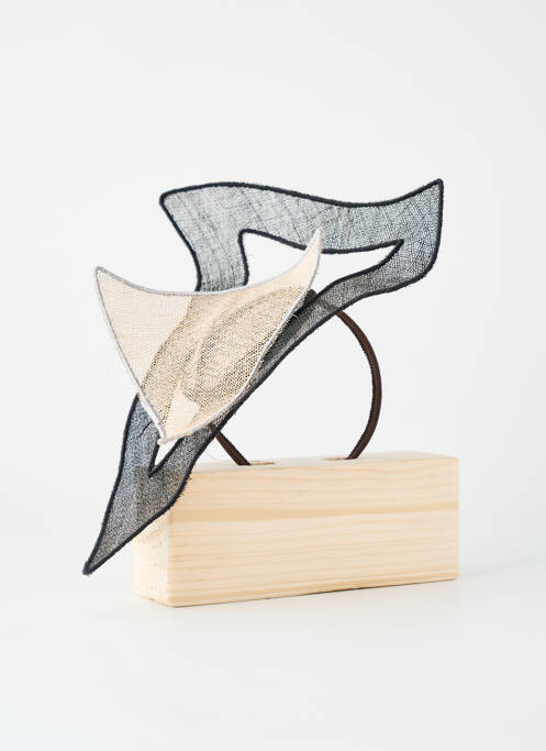 Accessoire pour cheveux beige VIRGINIE POISSON femme