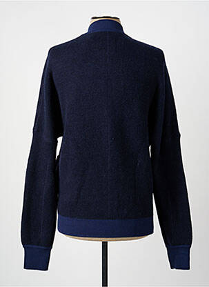 Gilet manches longues col v bleu FREEMAN T.PORTER homme