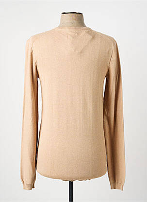 Pull col v manches longues beige LEE COOPER homme