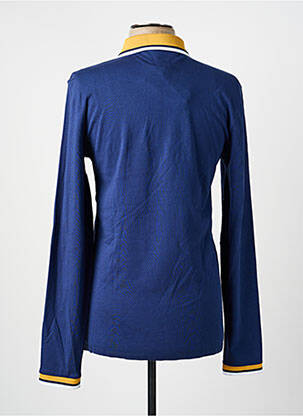 Polo manches longues manches longues bleu LEE COOPER homme
