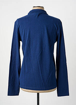 Polo manches longues manches longues bleu LEE COOPER homme
