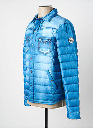 Doudoune manches longues sans capuche bleu JOTT (JUST OVER THE TOP) homme
