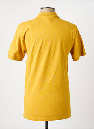 Polo stretch manches courtes jaune LEE COOPER homme