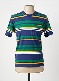 T-shirt coupe cintrée manches courtes bleu LEVIS homme