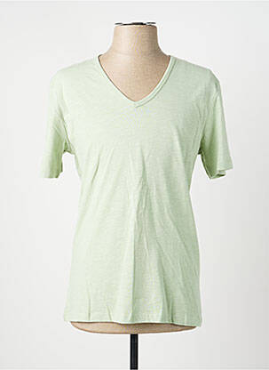 T-shirt coupe cintrée manches courtes vert FREEMAN T.PORTER homme