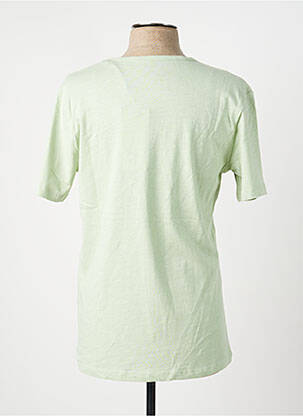 T-shirt coupe cintrée manches courtes vert FREEMAN T.PORTER homme