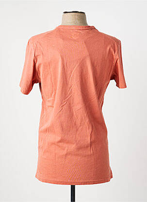 T-shirt coupe cintrée manches courtes orange FREEMAN T.PORTER homme