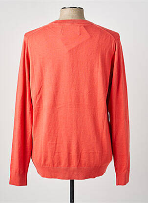 Pull stretch manches longues orange CALVIN KLEIN homme