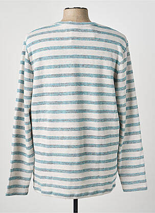 Pull maille souple et aérée manches longues gris GARCIA homme