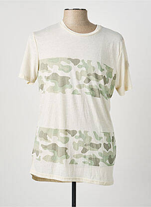 T-shirt coupe cintrée manches courtes vert LE TEMPS DES CERISES homme