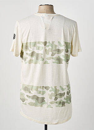 T-shirt coupe cintrée manches courtes vert LE TEMPS DES CERISES homme