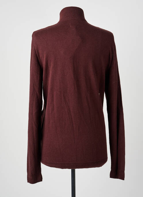 Gilet manches longues manches longues marron LEE COOPER homme