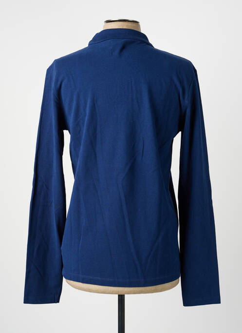 Polo manches longues manches longues bleu LEE COOPER homme
