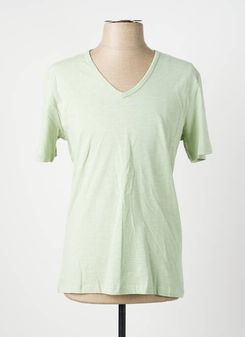 T-shirt coupe cintrée manches courtes vert FREEMAN T.PORTER homme