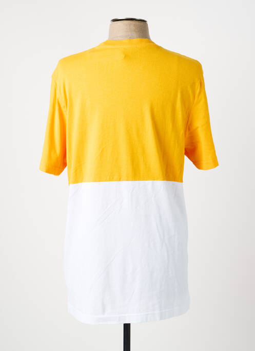 T-shirt stretch manches courtes jaune LEE homme