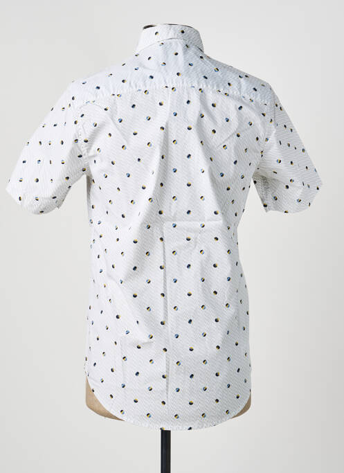 Chemise manches courtes coupe cintrée beige GARCIA homme