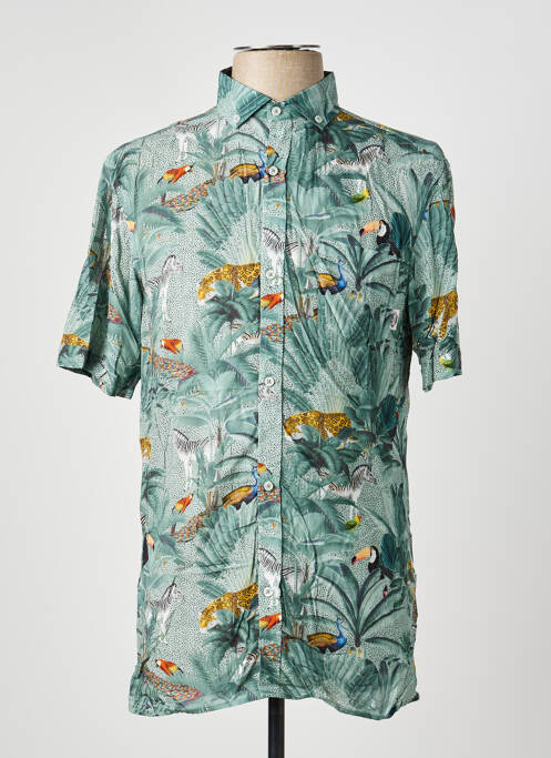 Chemise manches courtes vert LEE COOPER homme