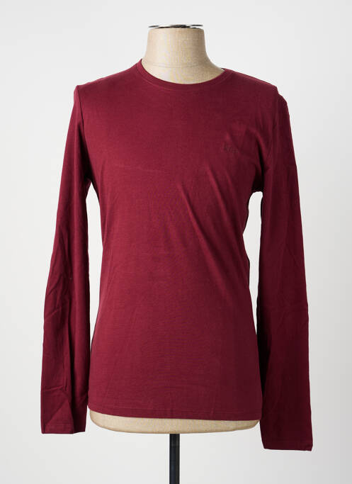 T-shirt rouge LEE COOPER homme