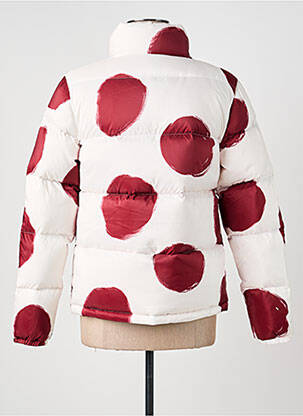 Doudoune poches a capuche blanc TOMMY HILFIGER femme