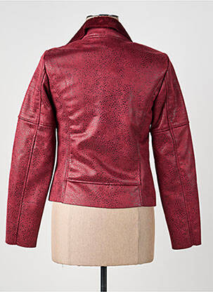 Veste casual coupe cintrée rouge LPB femme