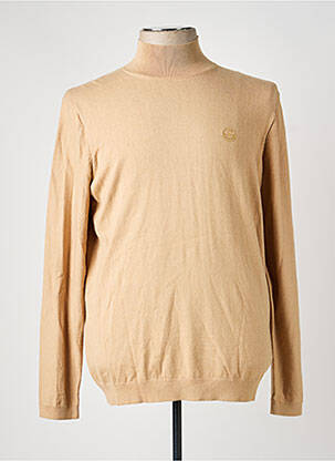 Pull manches longues manches longues beige LEE COOPER homme