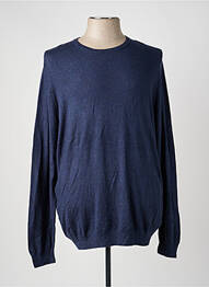 Pull col rond manches longues bleu WRANGLER homme