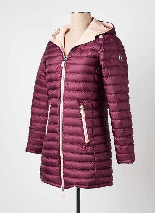 Parka manches longues a capuche rose JOTT (JUST OVER THE TOP) femme