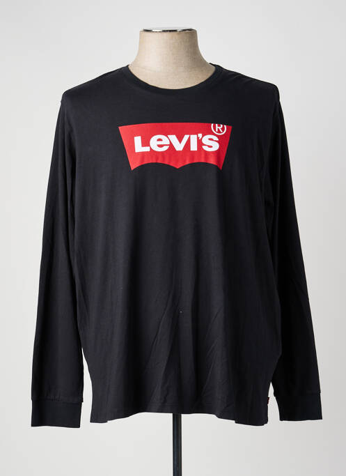 T-shirt noir LEVIS homme