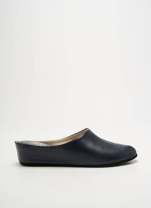 Chaussons/Pantoufles bleu ANNY femme