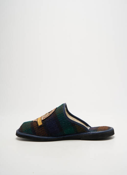 Chaussons/Pantoufles vert ANNY homme