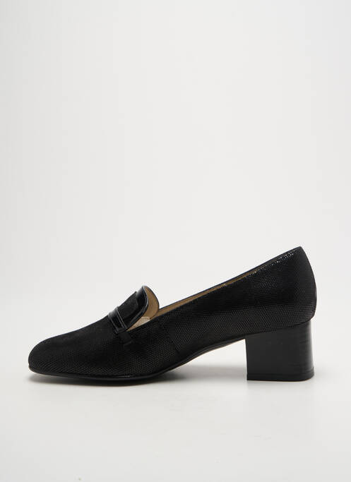 Mocassins noir OMBELLE femme