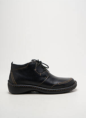 Bottines/boots matière lisse talon plat jusqu'à 3cm noir JOSEF SEIBEL femme