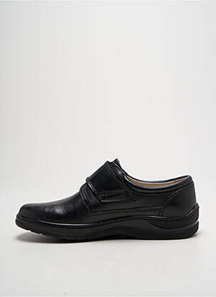 Mocassins voute plantaire bout rond noir CELFERI homme