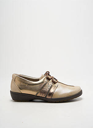 Chaussures de confort tissage satiné talon plat jusqu'à 3cm or SUAVE femme