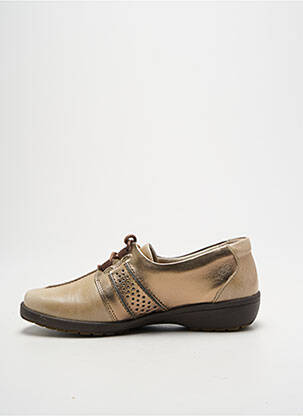 Chaussures de confort fermeture lacets talon plat jusqu'à 3cm or SUAVE femme