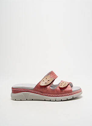 Mules/Sabots rouge SUAVE femme