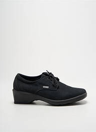 Chaussons/pantoufles fermeture lacets talon plat jusqu'à 3cm noir ROMIKA femme