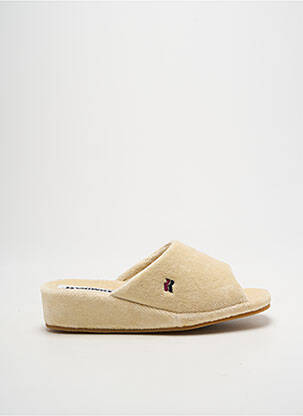Chaussons/Pantoufles beige ROMIKA femme