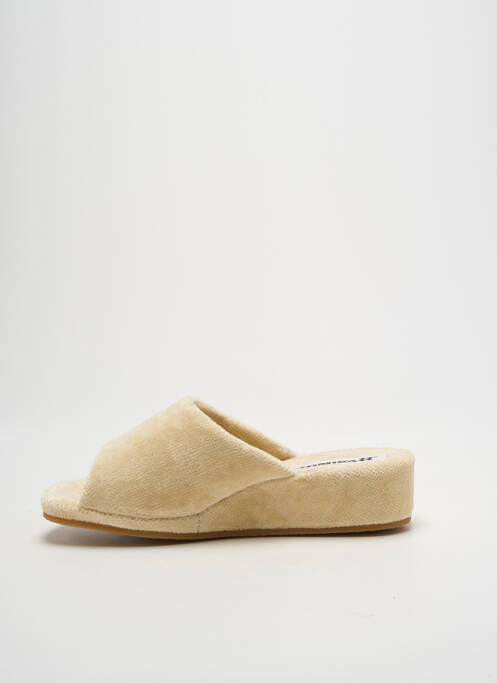 Chaussons/Pantoufles beige ROMIKA femme