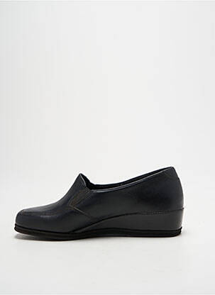Chaussons/pantoufles tissage satiné talon plat jusqu'à 3cm noir ROHDE femme