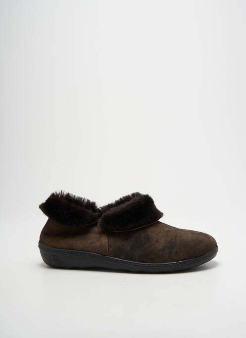 Chaussons/Pantoufles marron ROMIKA femme